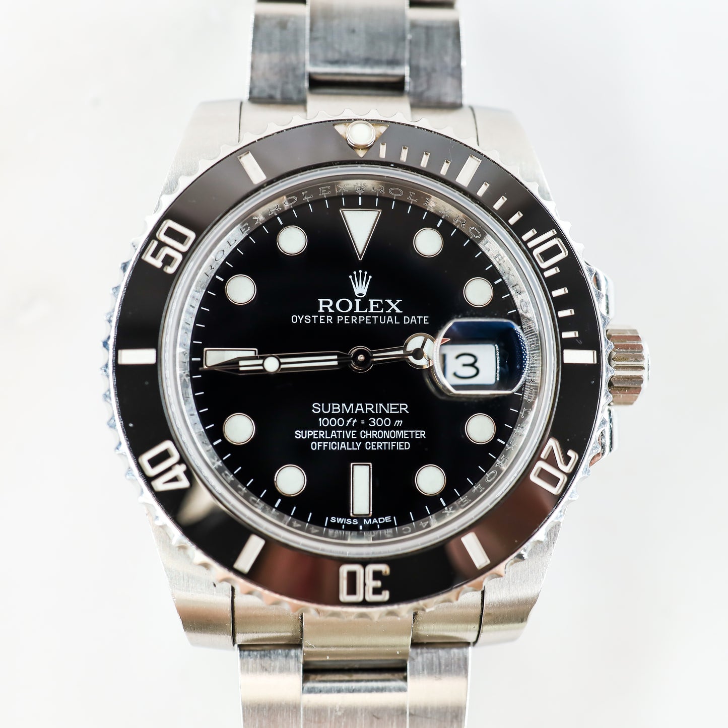 Rolex Submariner 116610LN with Card