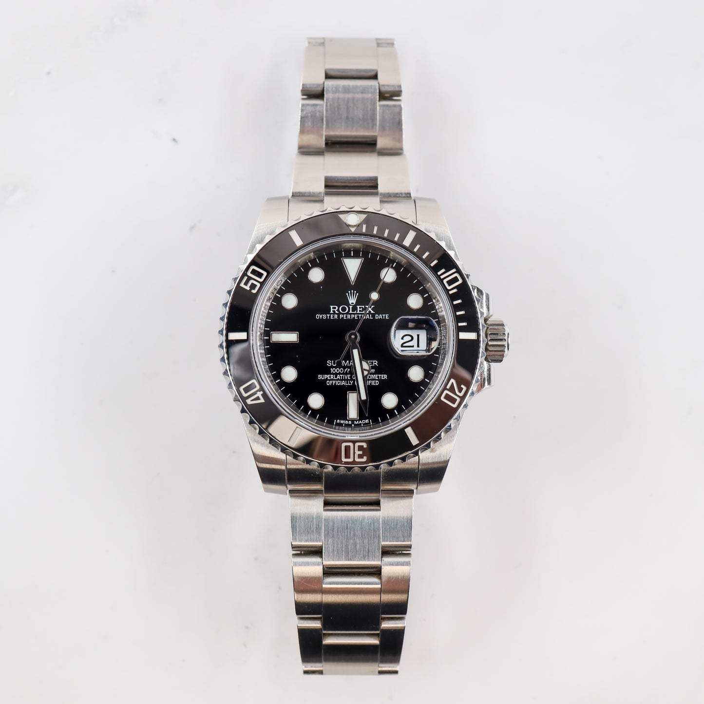 Rolex Submariner 116610LN with Card