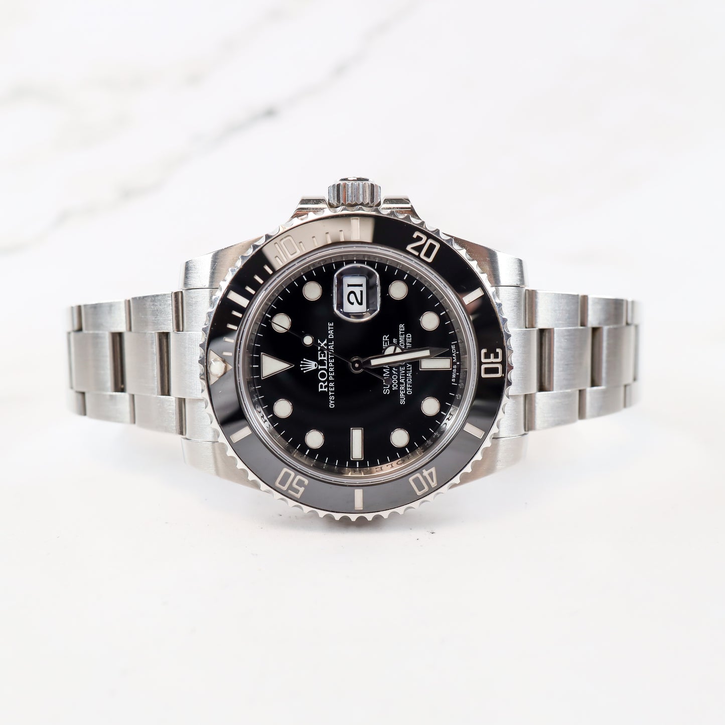 Rolex Submariner 116610LN with Card