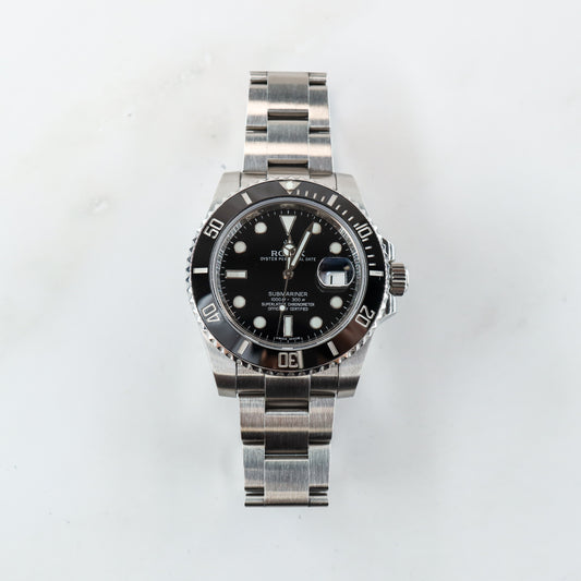 Rolex Submariner 116610LN with Card