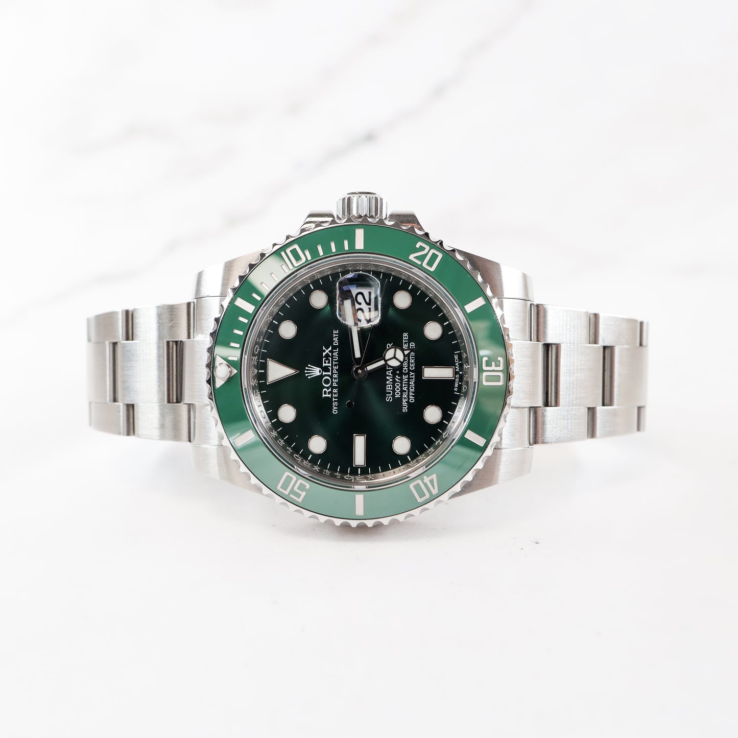 Rolex Submariner 116610LV with Card