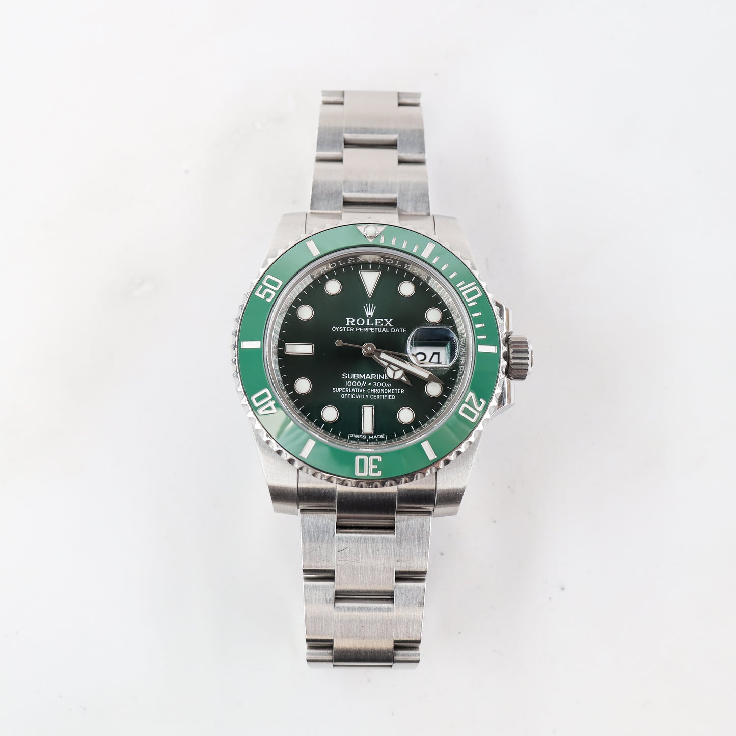 Rolex Submariner 116610LV with Card