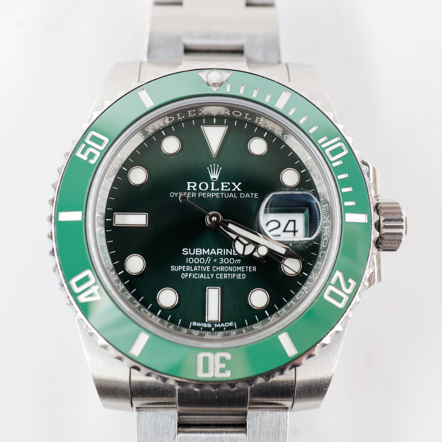 Rolex Submariner 116610LV with Card