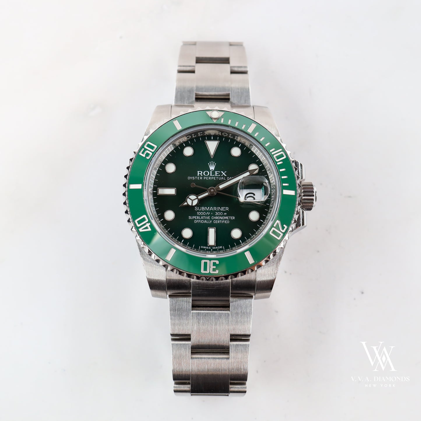 Rolex Submariner 116610LV with Card