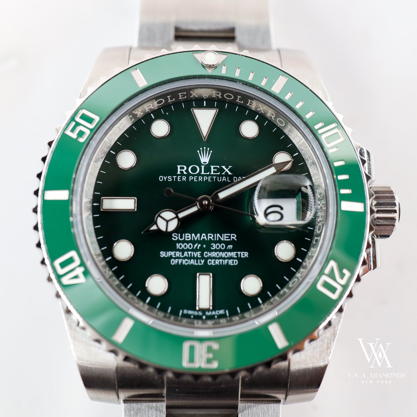 Rolex Submariner 116610LV with Card