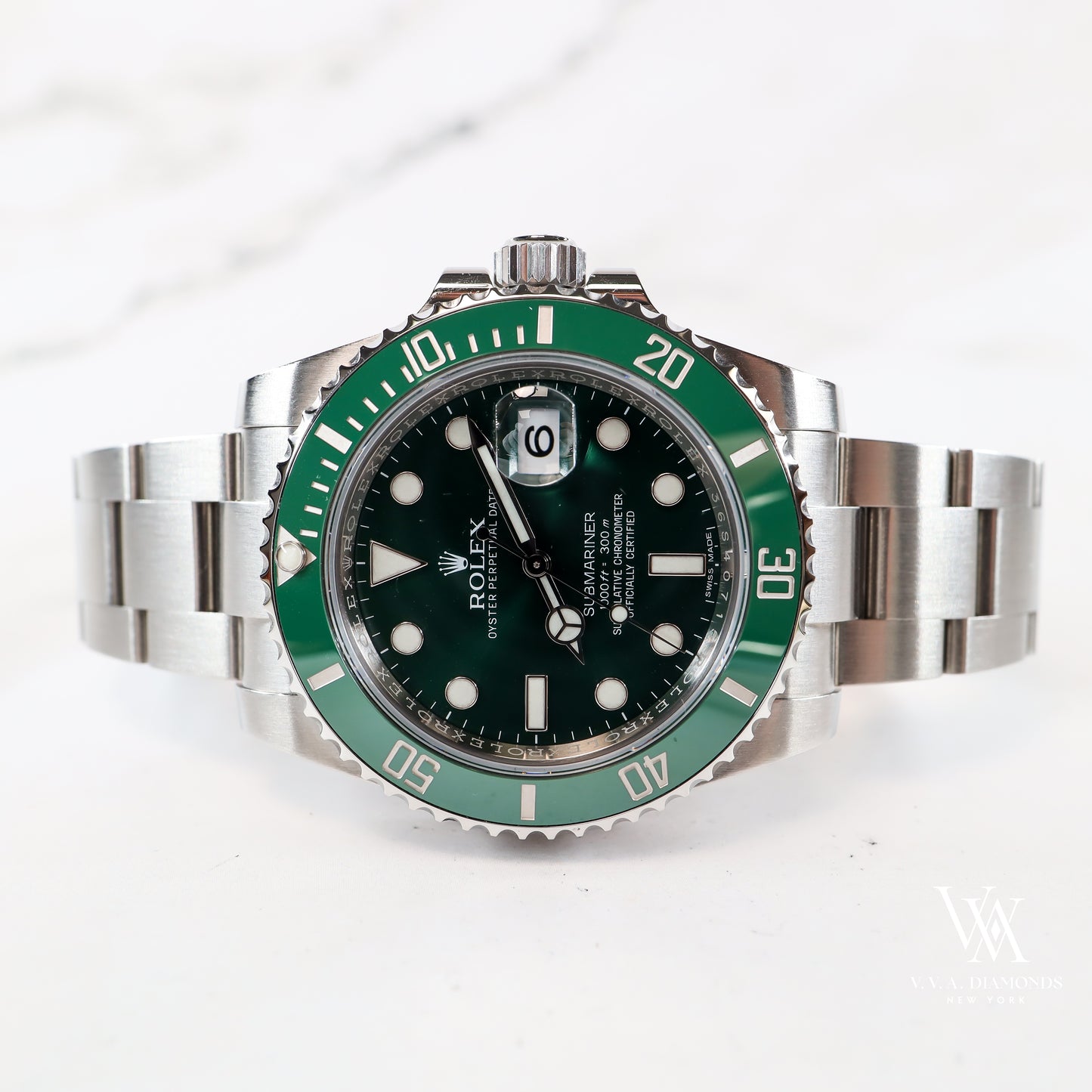 Rolex Submariner 116610LV with Card