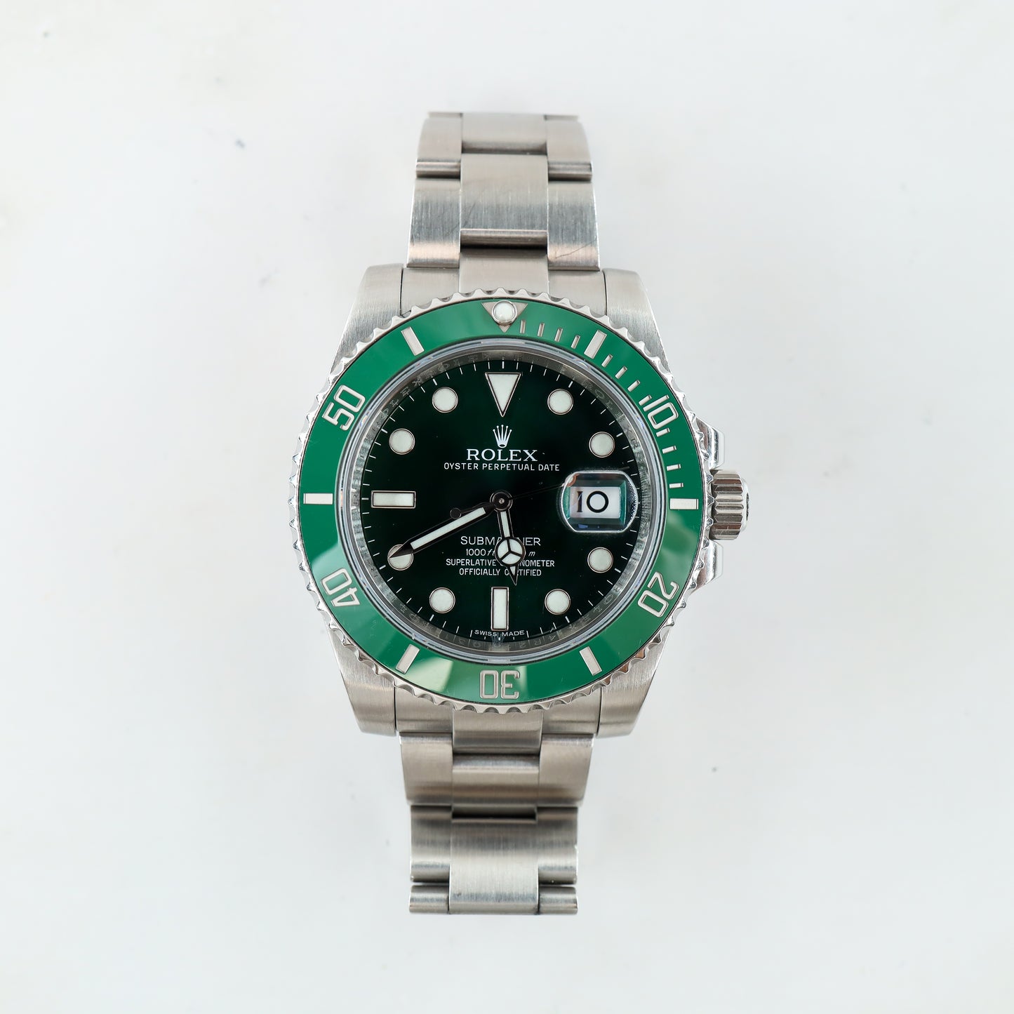 Rolex Submariner 116610LV with Card