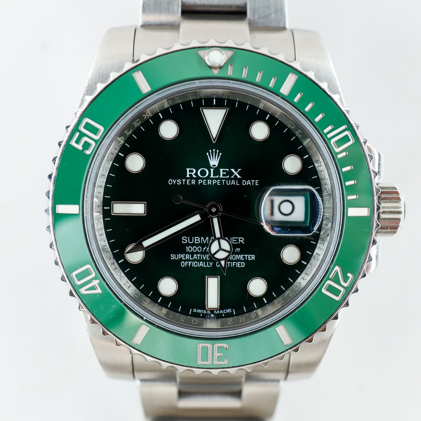 Rolex Submariner 116610LV with Card