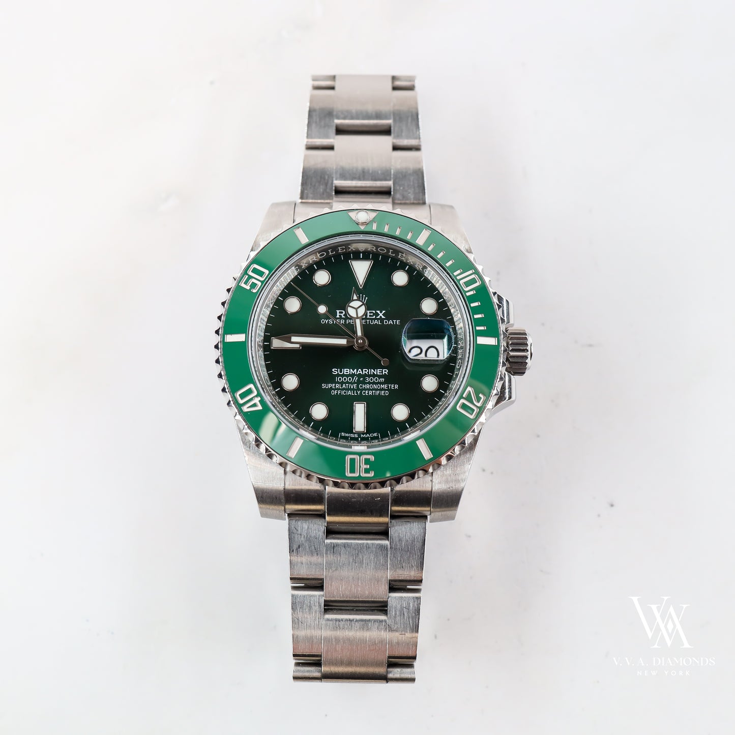 Rolex Submariner 116610LV with Card