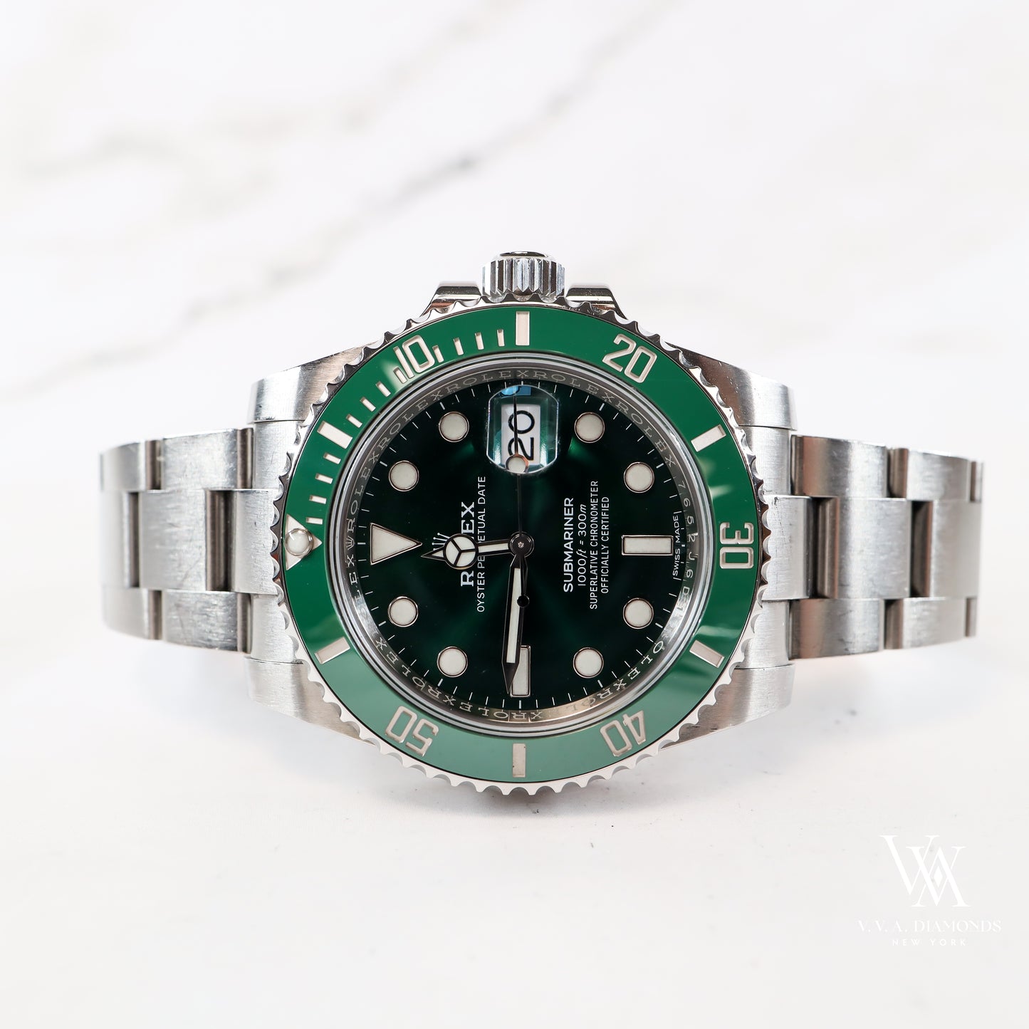 Rolex Submariner 116610LV with Card