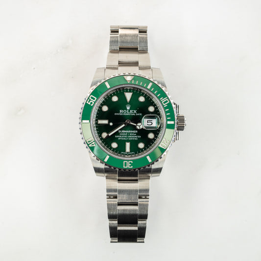 Rolex Submariner 116610LV The Hulk Full Set