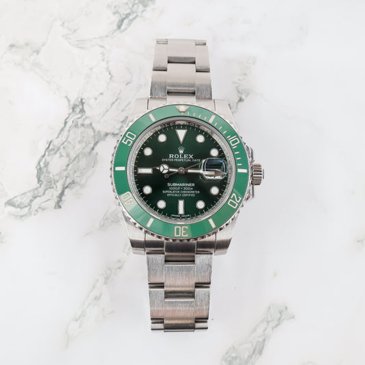 Rolex Submariner 116610LV with Card