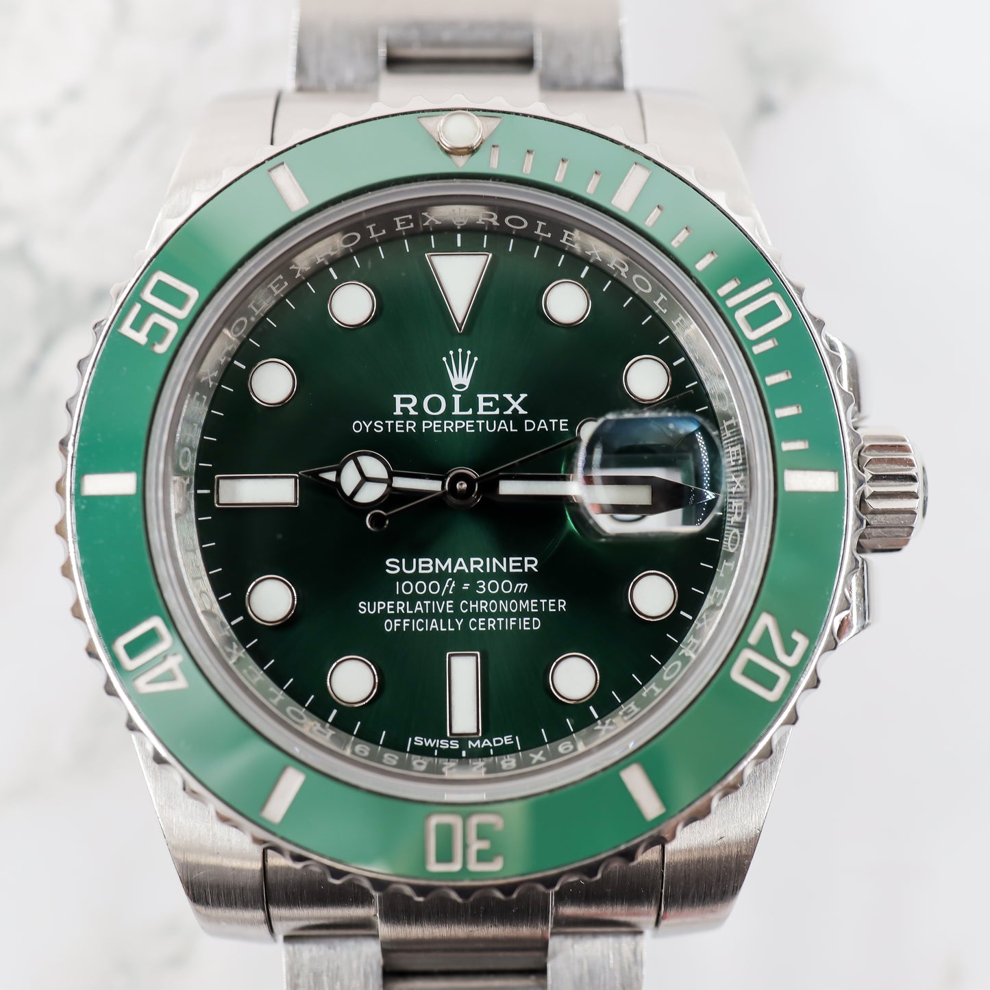 Rolex Submariner 116610LV with Card