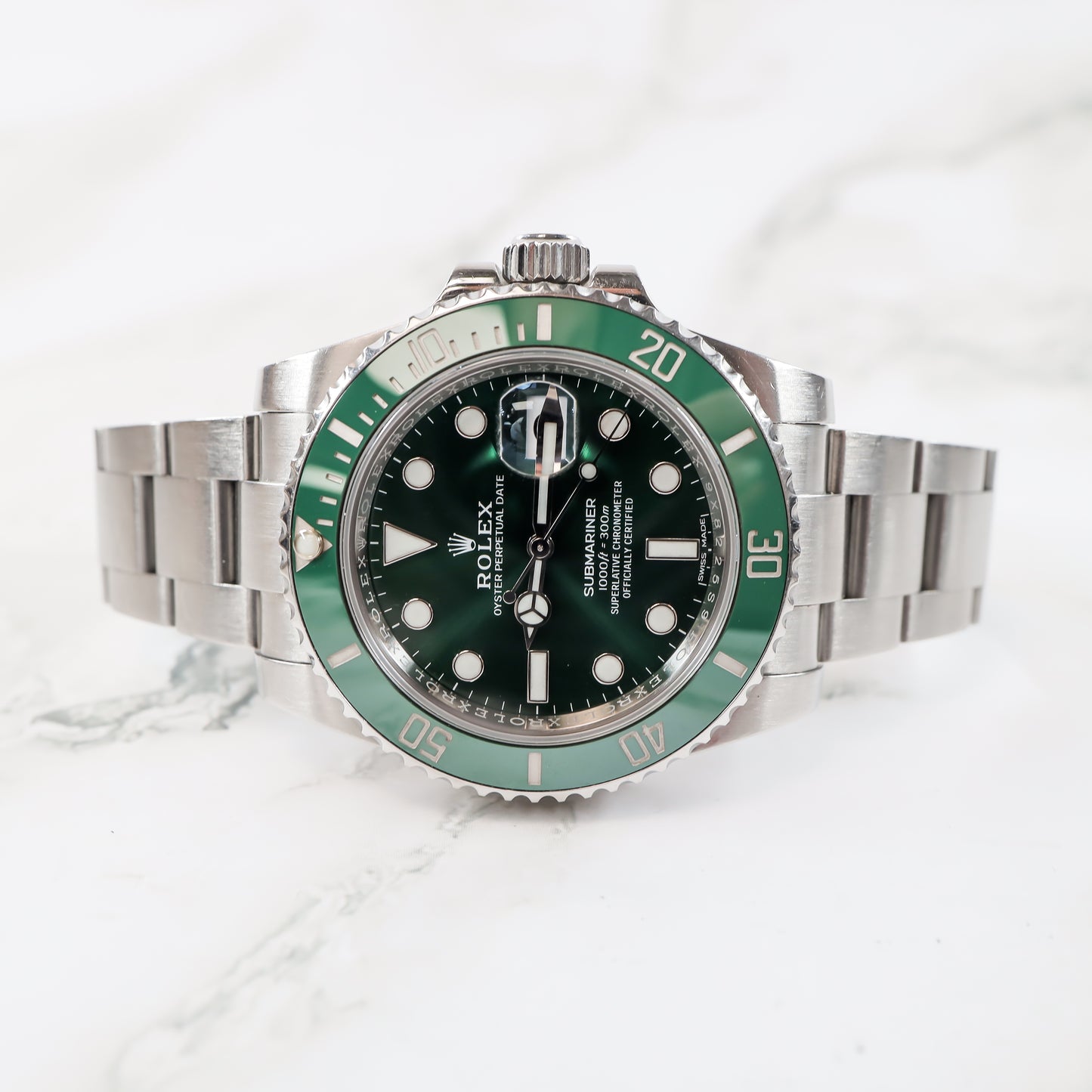 Rolex Submariner 116610LV with Card