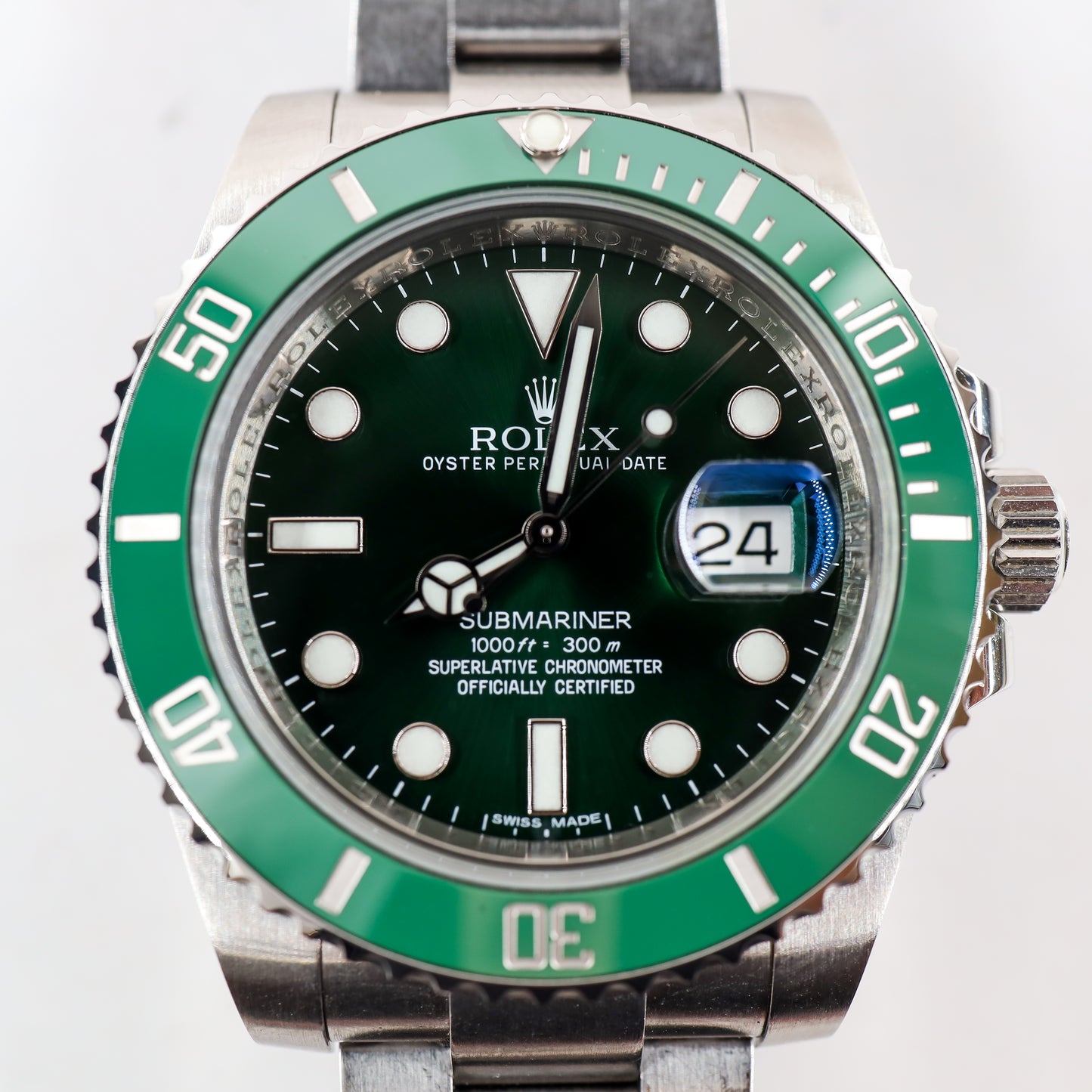 Rolex Submariner 116610LV with Card