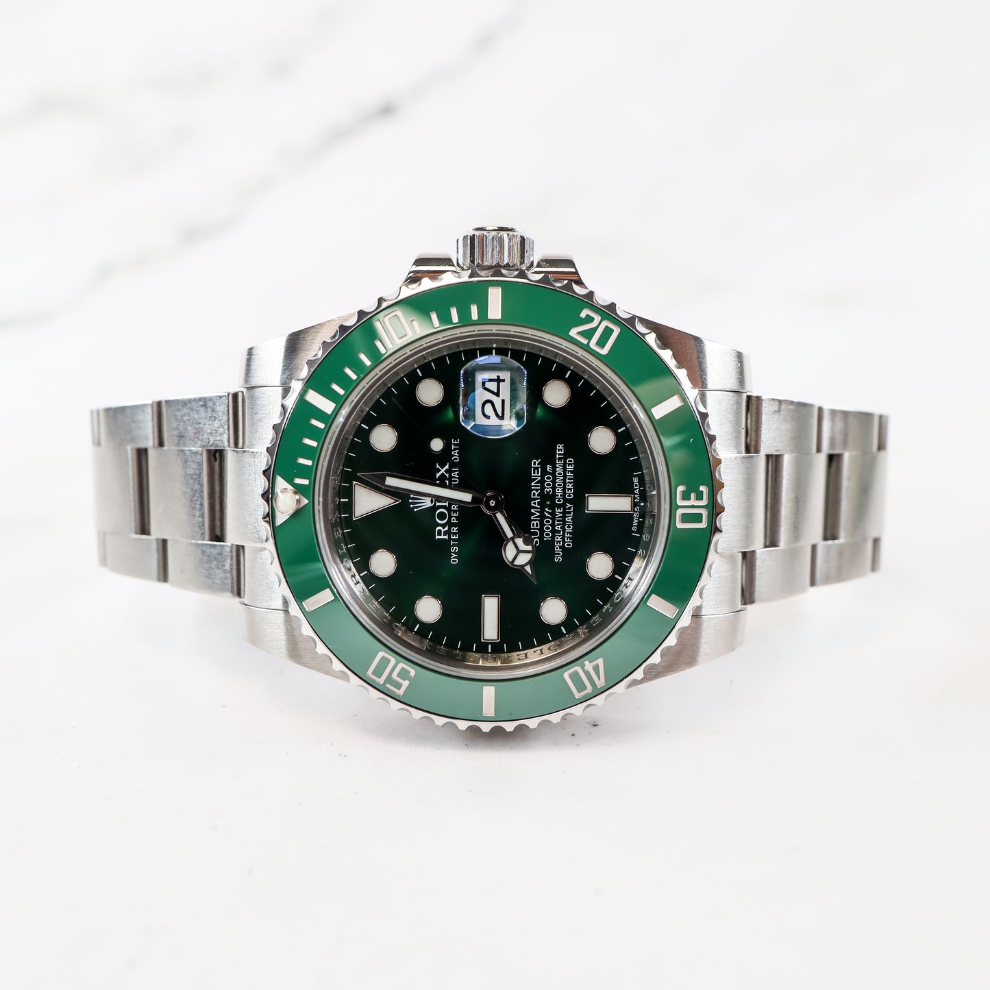 Rolex Submariner 116610LV with Card