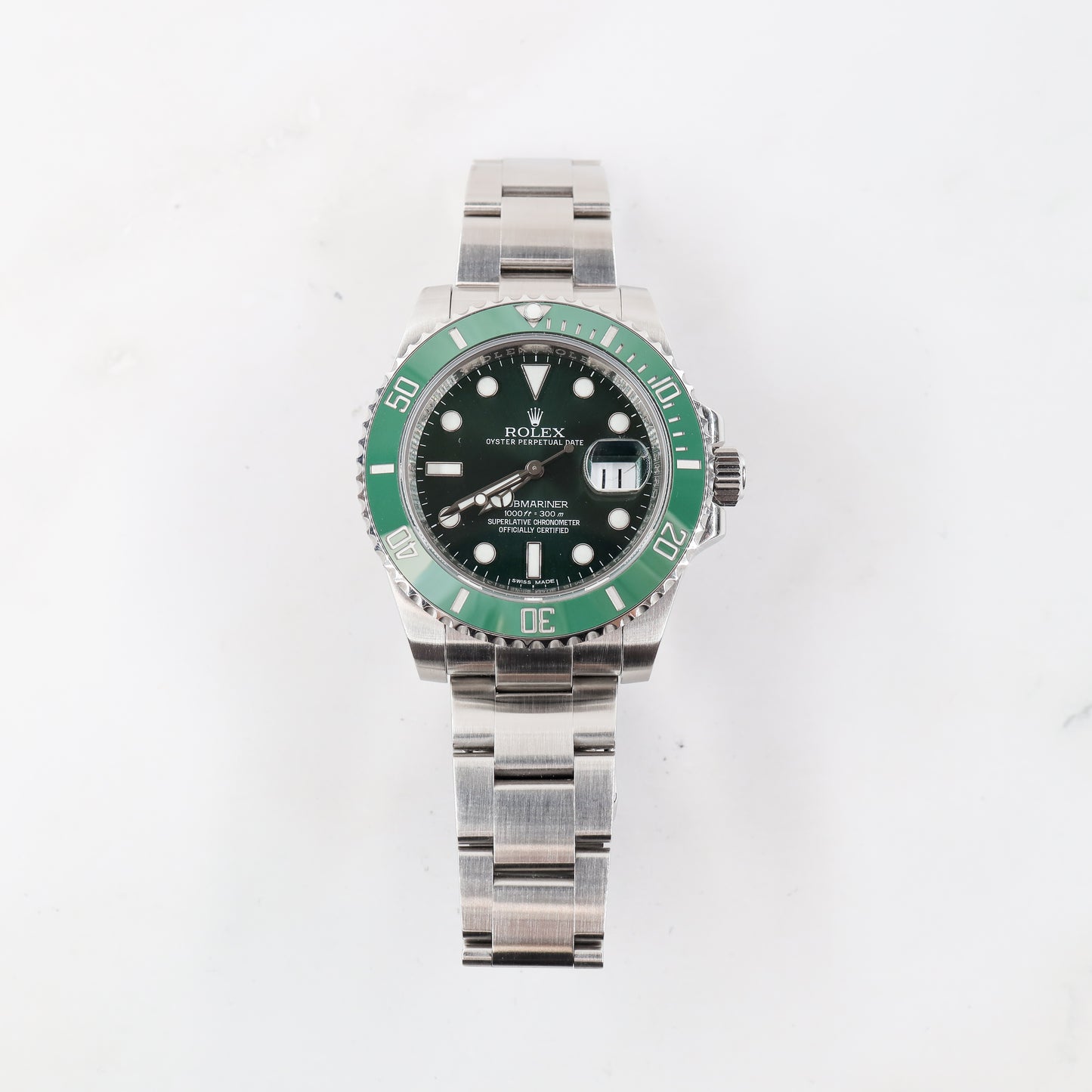 Rolex Submariner 116610LV with Card