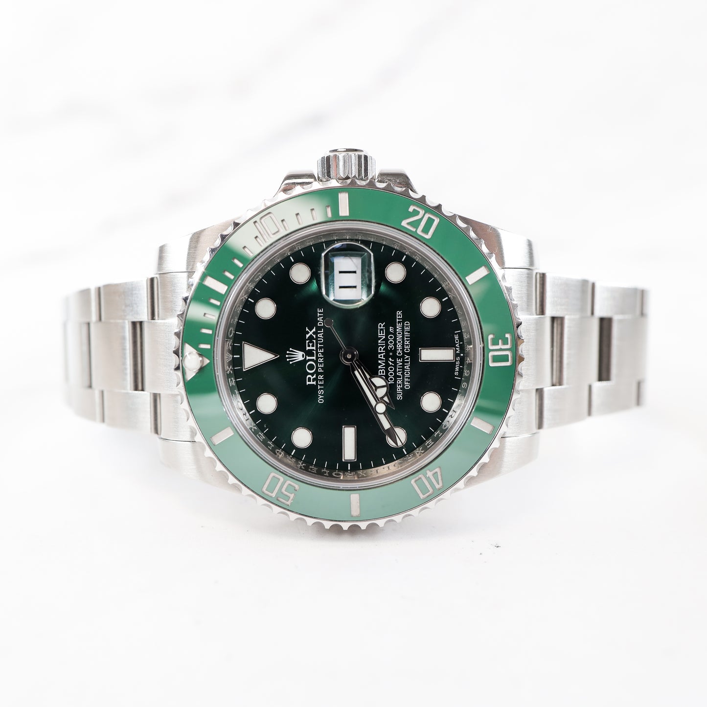 Rolex Submariner 116610LV with Card