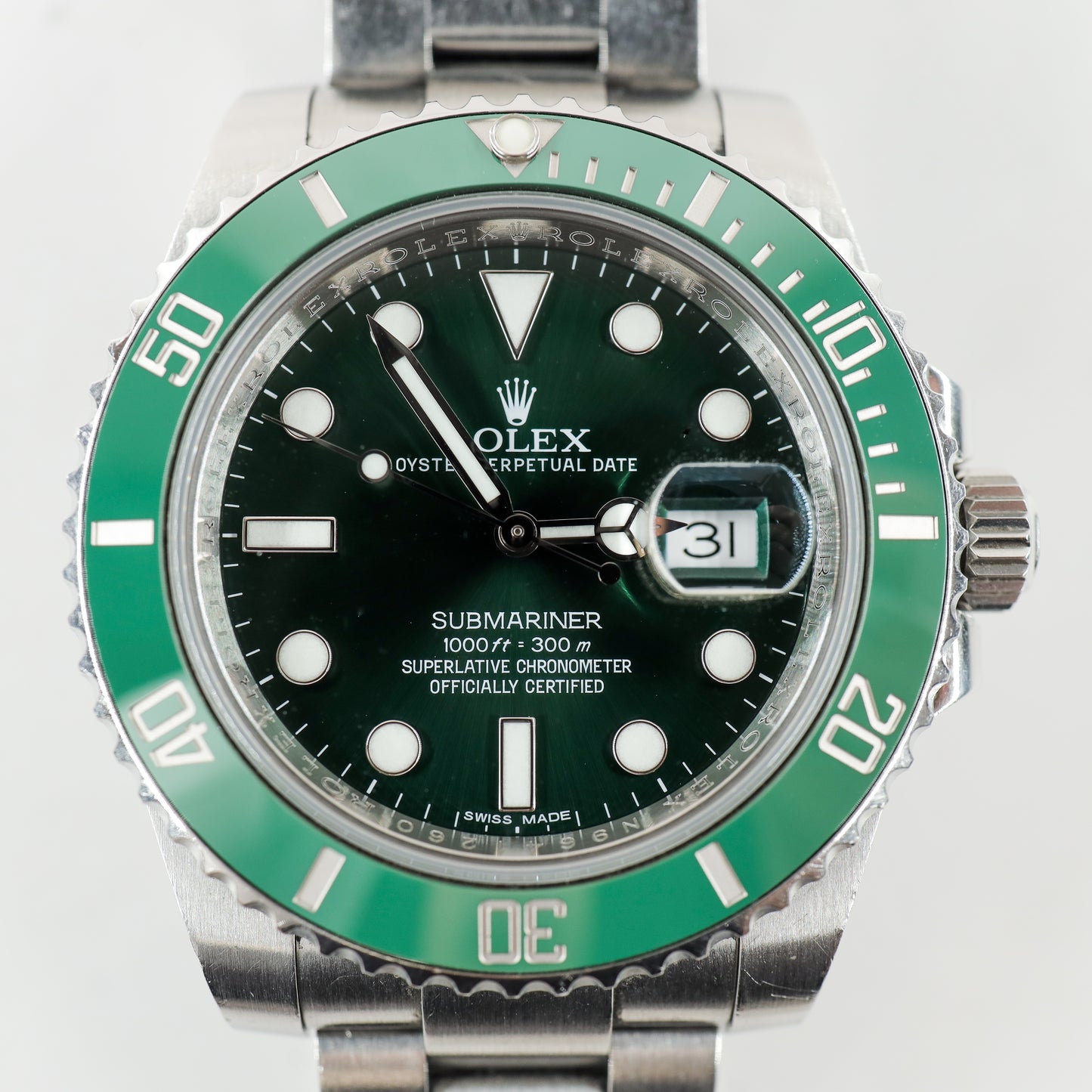 Rolex Submariner 116610LV with Card