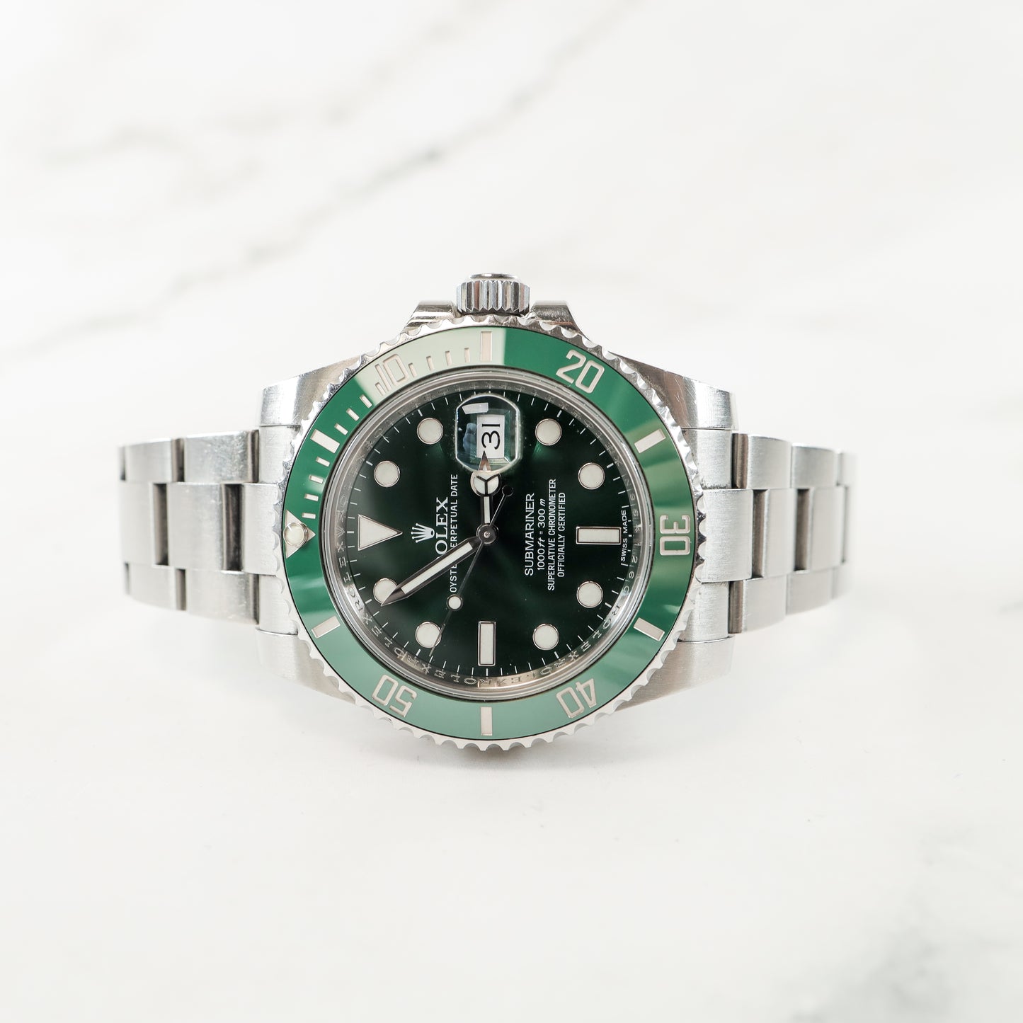 Rolex Submariner 116610LV with Card