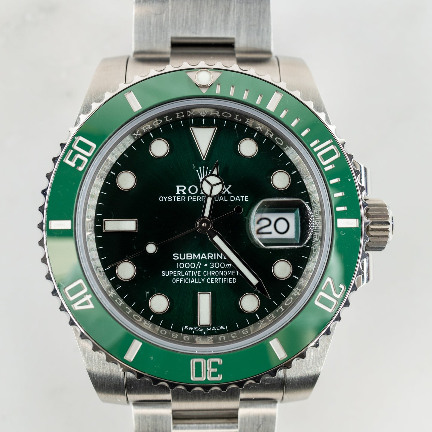 Rolex Submariner 116610LV The Hulk