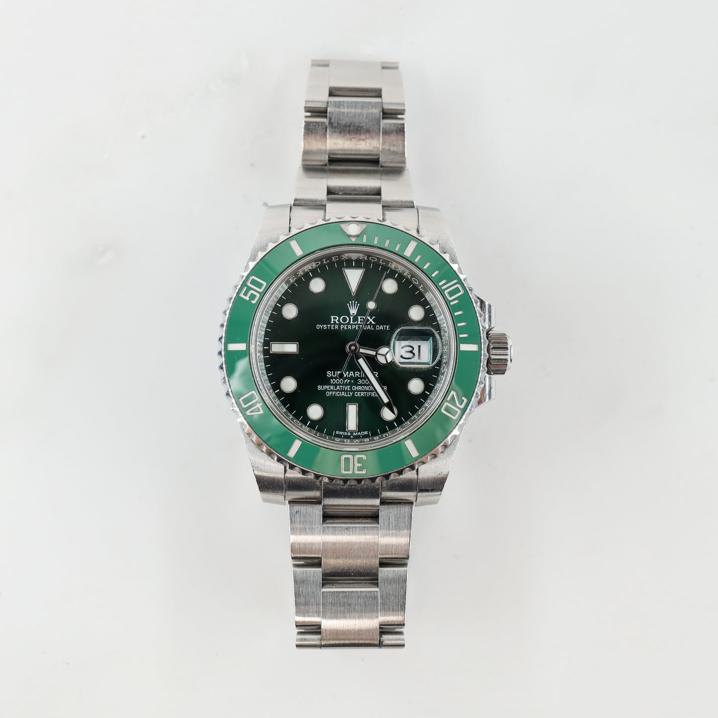 Rolex Submariner 116610LV with Card