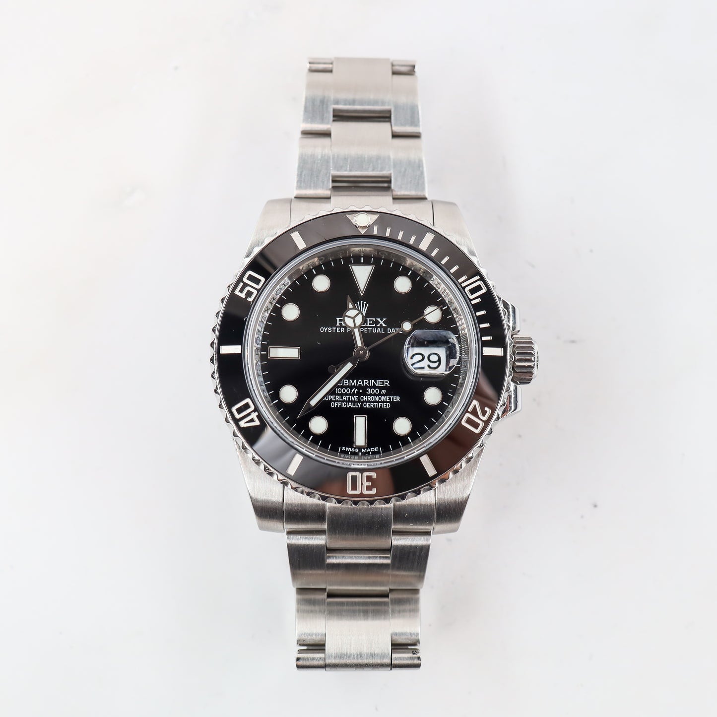 Rolex Submariner 116610 with Card