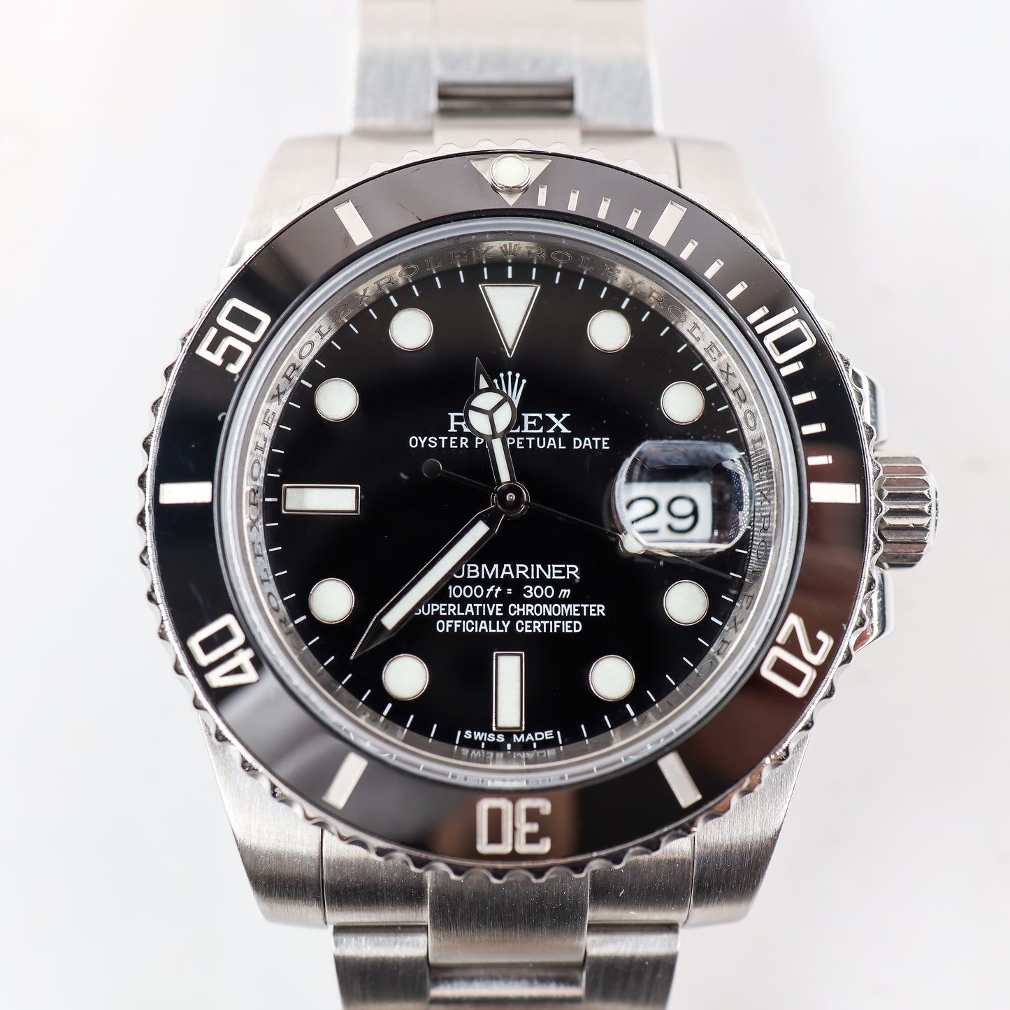 Rolex Submariner 116610 with Card