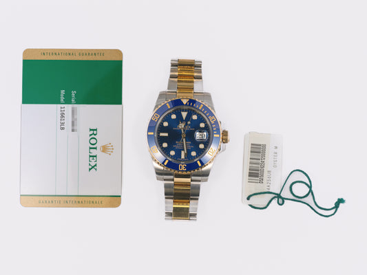 Rolex Submariner 126613LB with Card