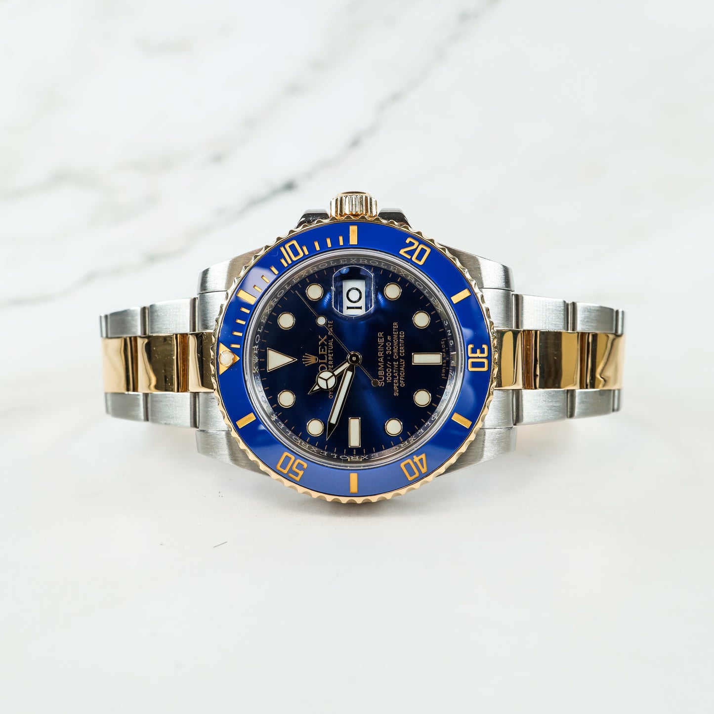 Rolex Submariner 116613LB with Card