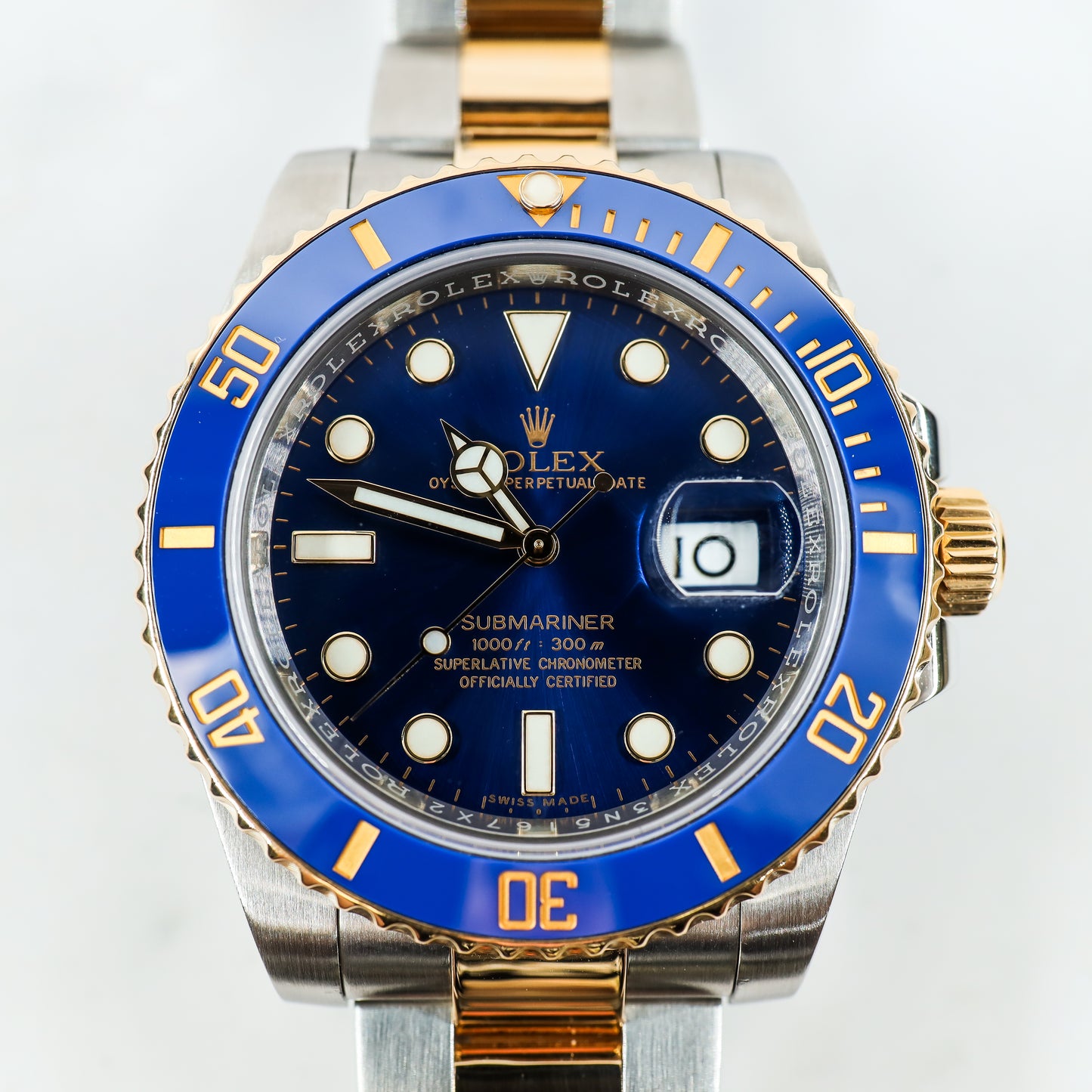 Rolex Submariner 116613LB with Card