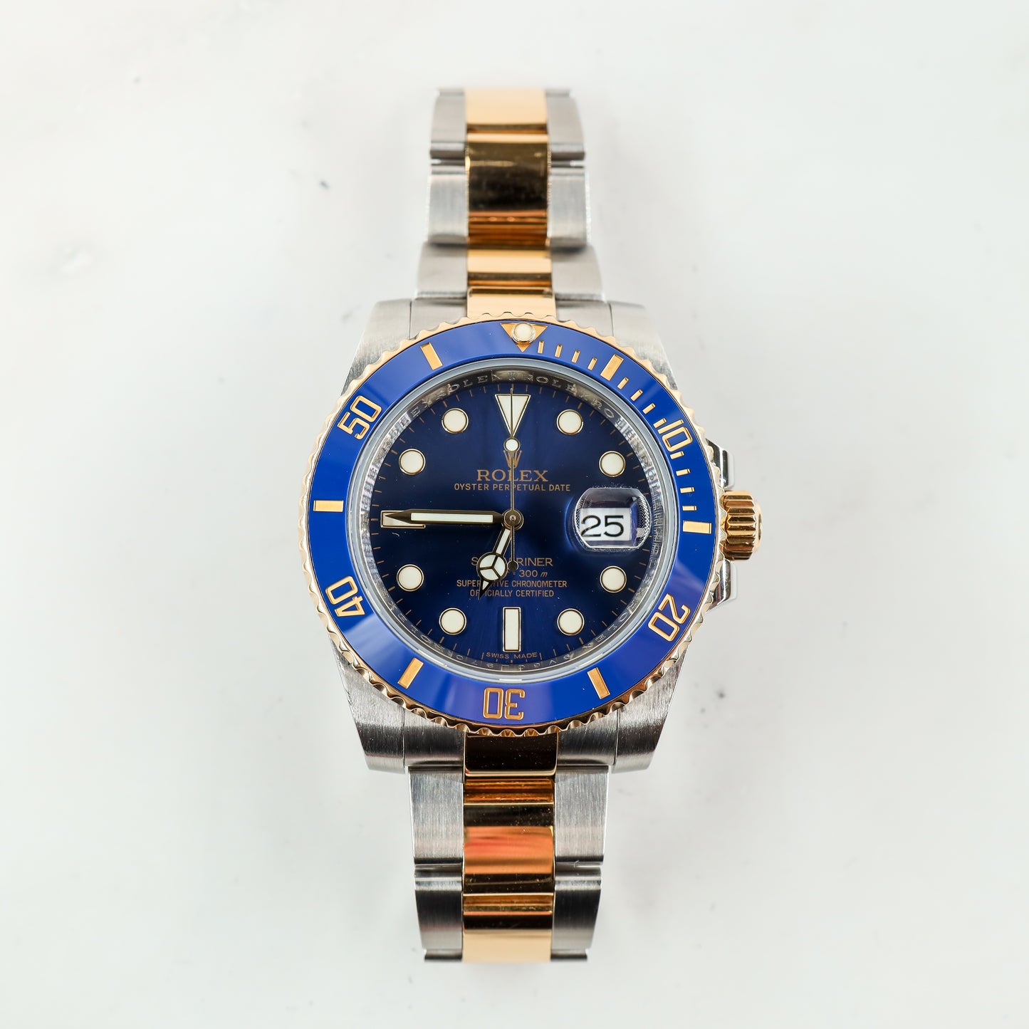 Rolex Submariner 116613LB with Card