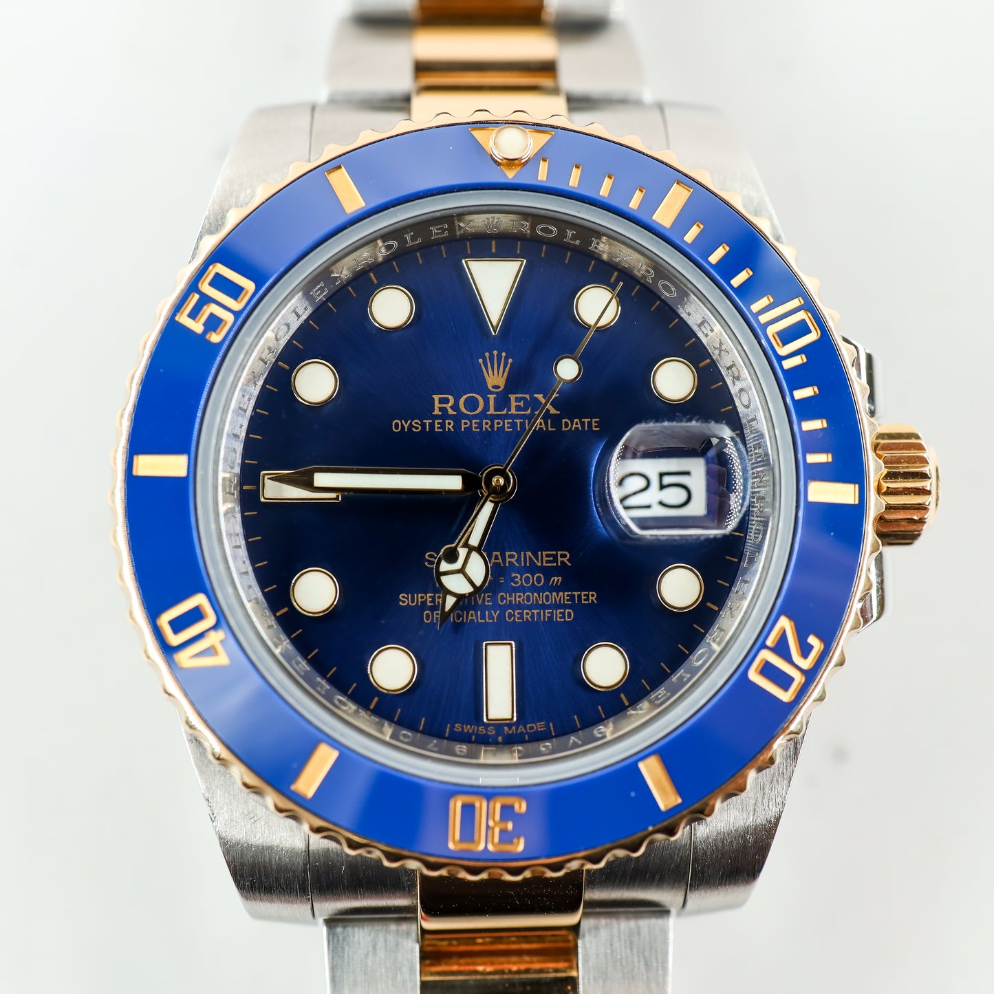 Rolex Submariner 116613LB with Card