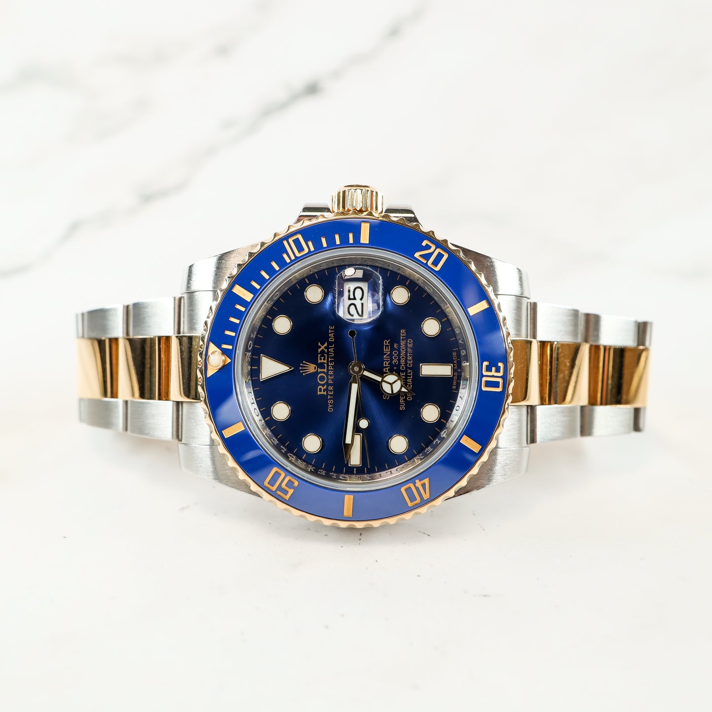 Rolex Submariner 116613LB with Card