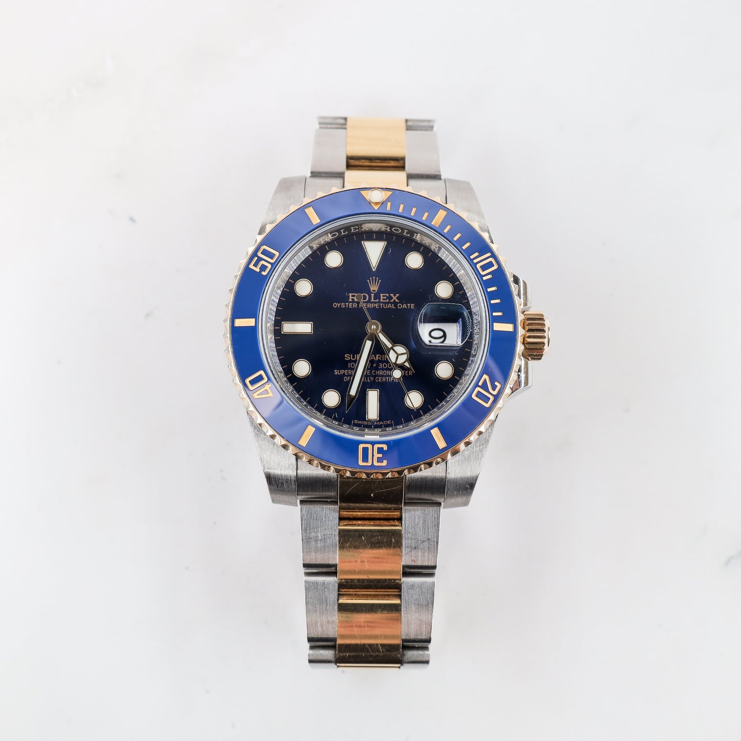 Rolex Submariner 116613LB with Card