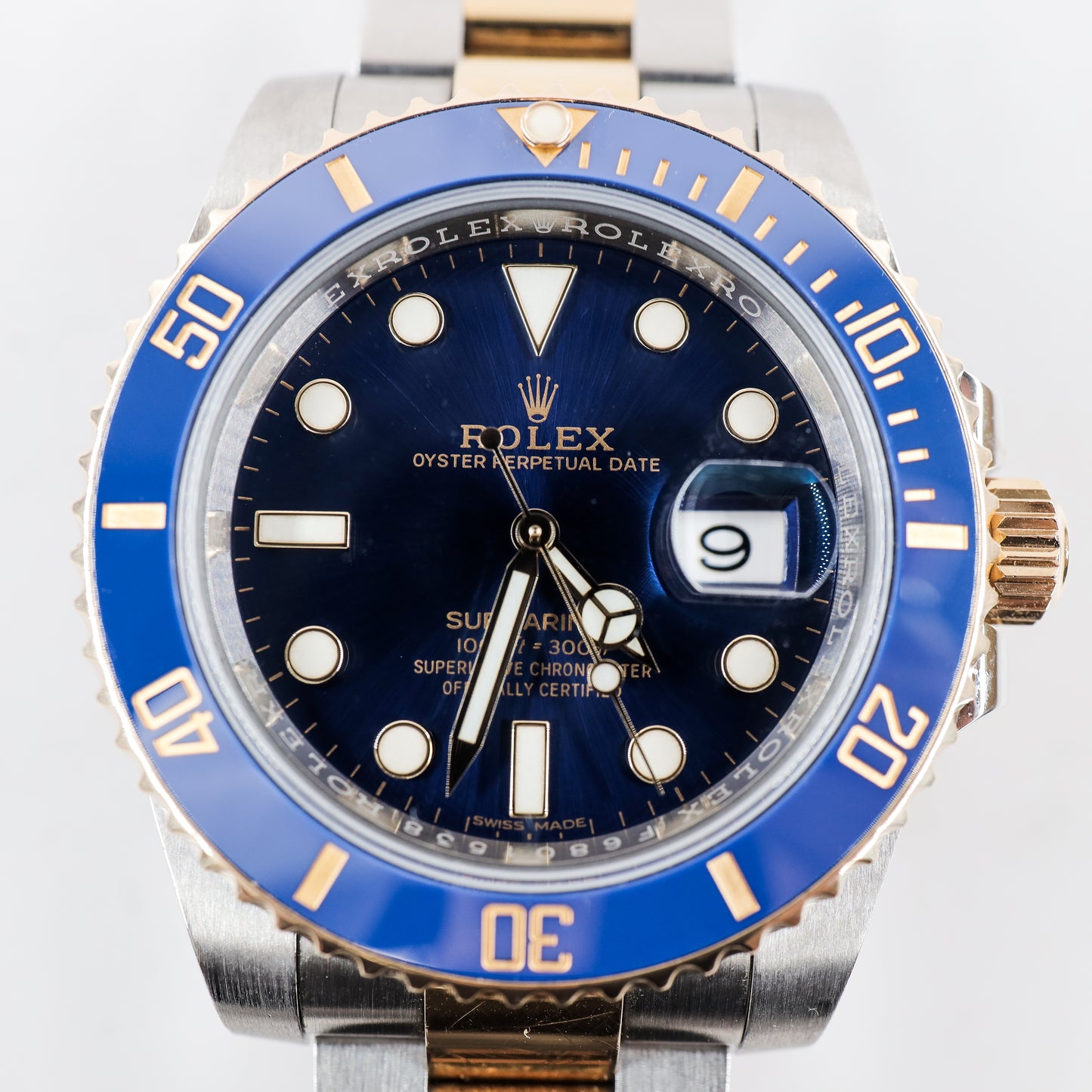 Rolex Submariner 116613LB with Card