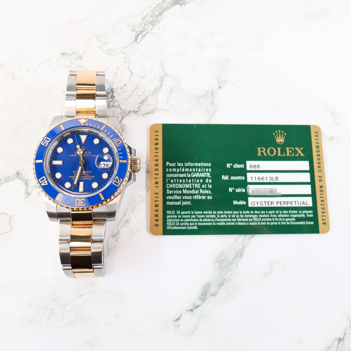 Rolex Submariner 116613LB Full Set