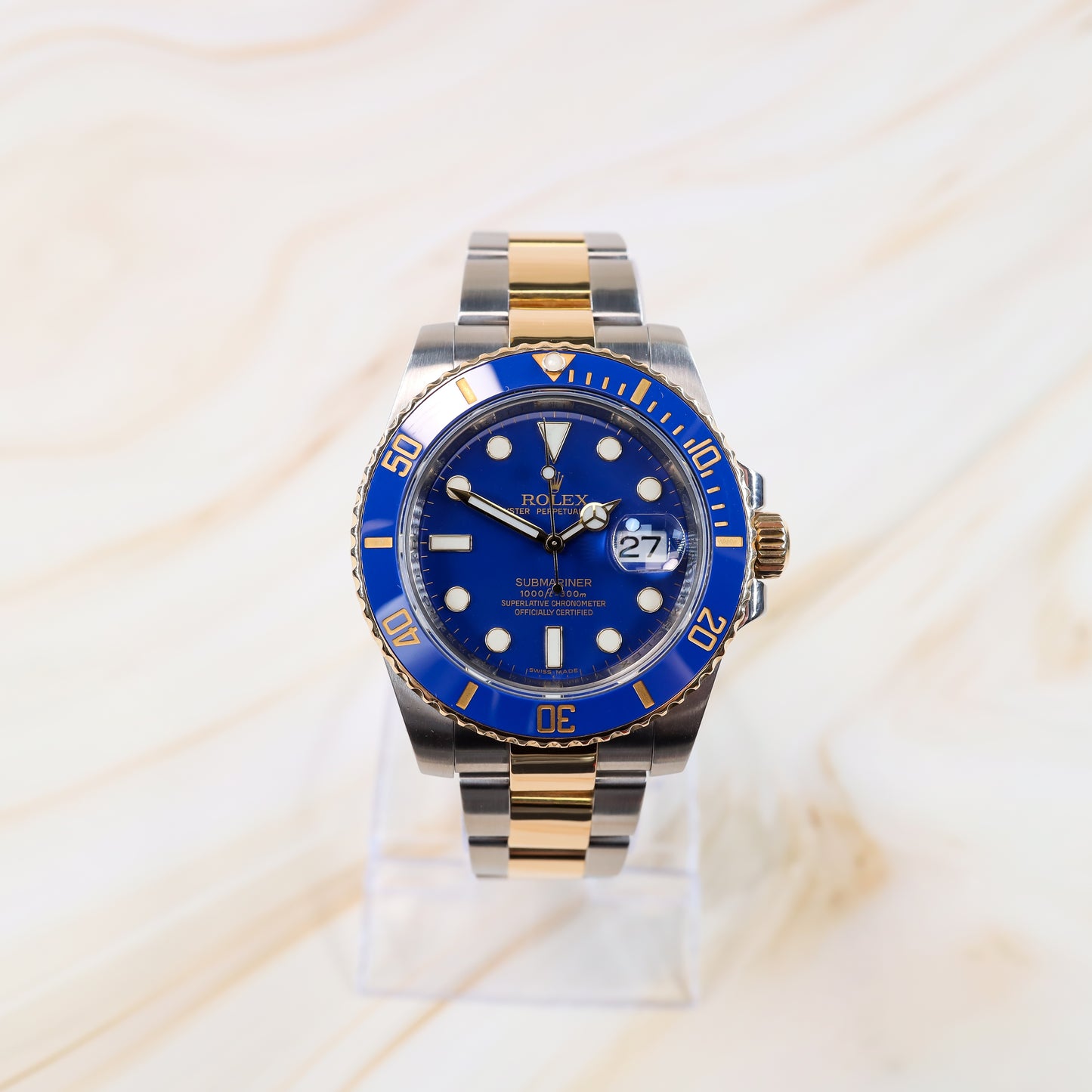 Rolex Submariner 116613LB with Card