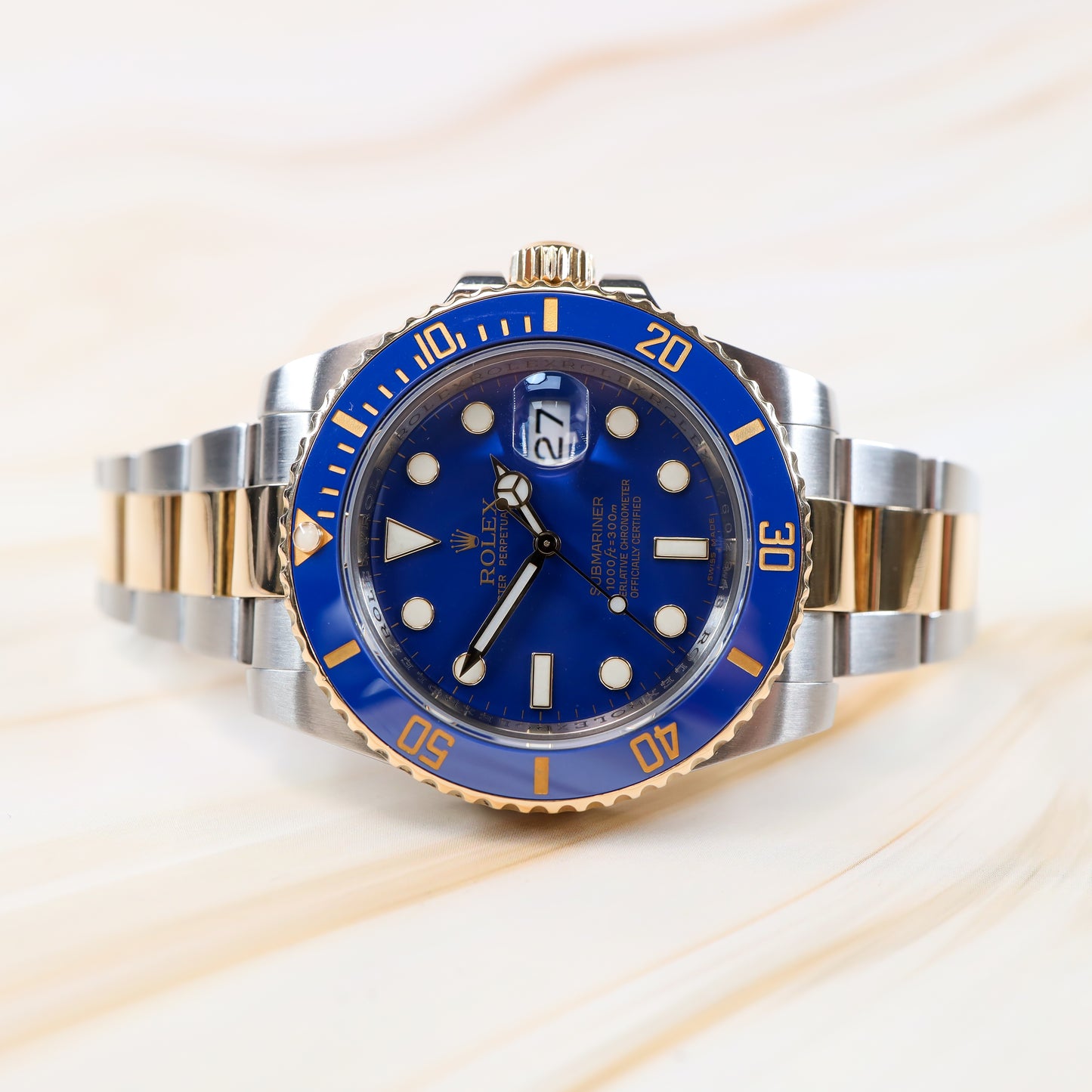 Rolex Submariner 116613LB with Card