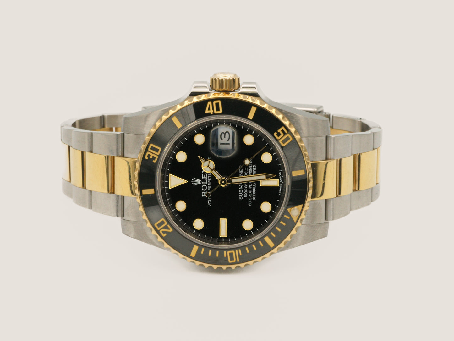 Rolex Submariner 116613LN with Card