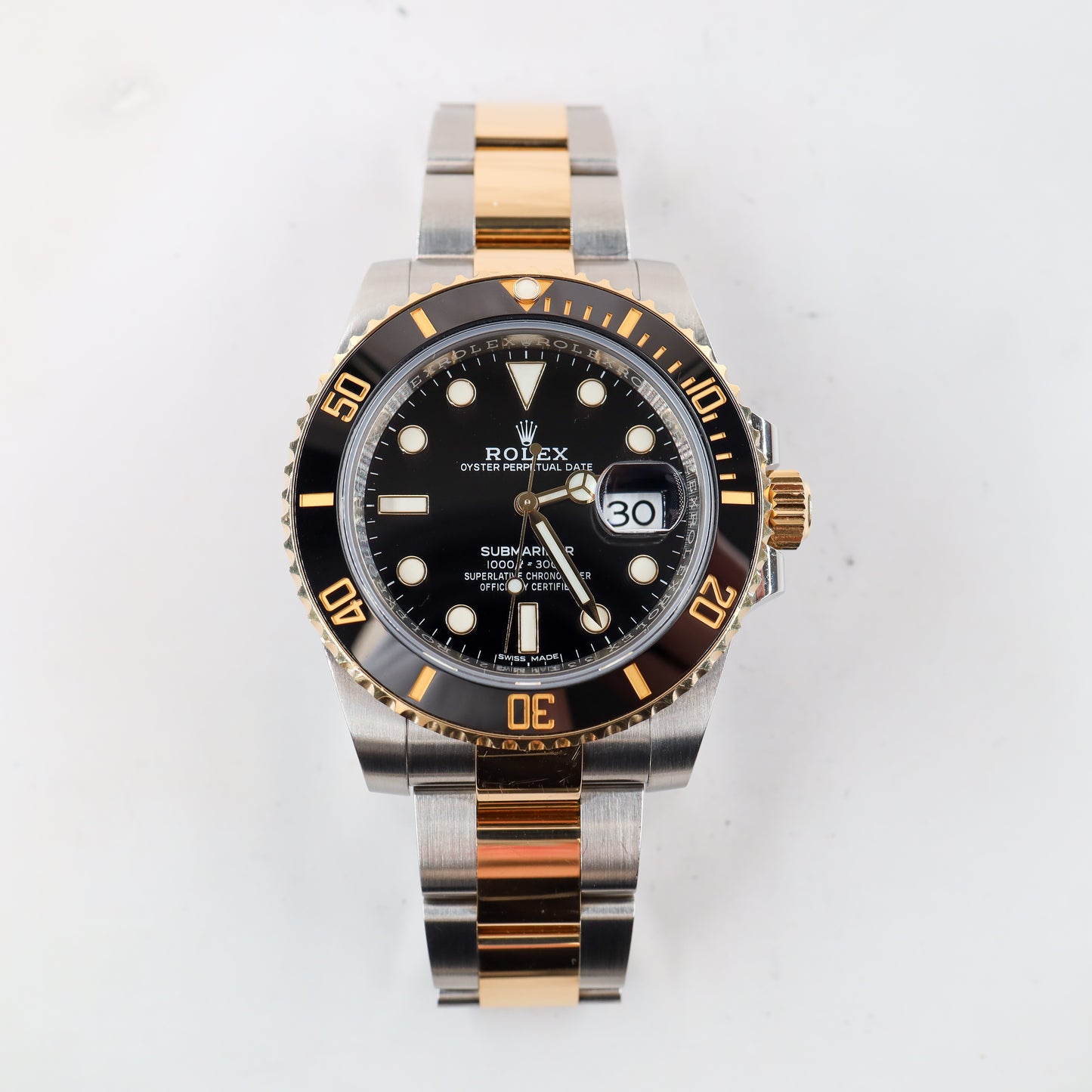 Rolex Submariner 116613LN with Card