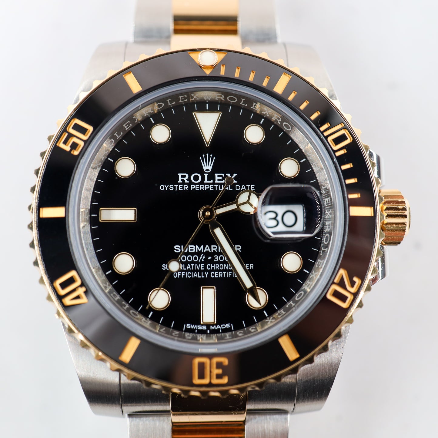 Rolex Submariner 116613LN with Card