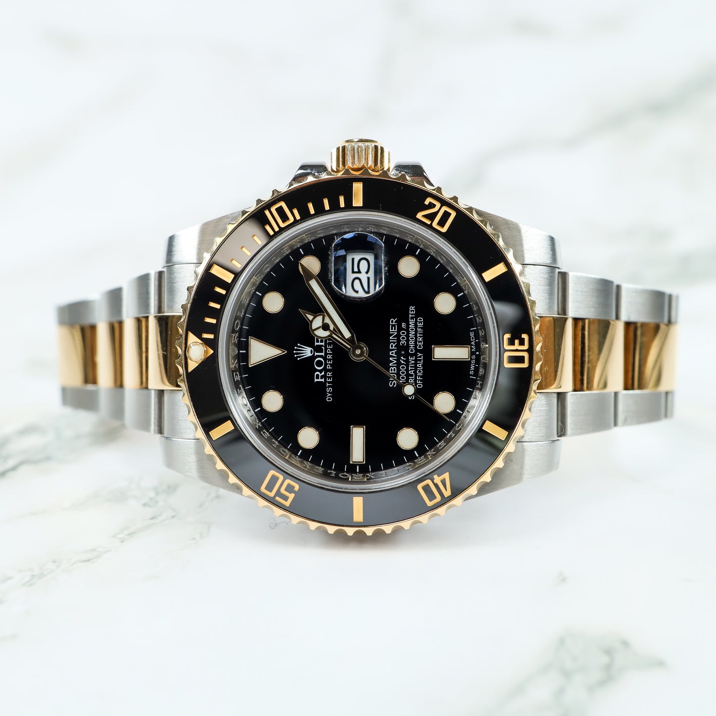 Rolex Submariner 116613LN with Card