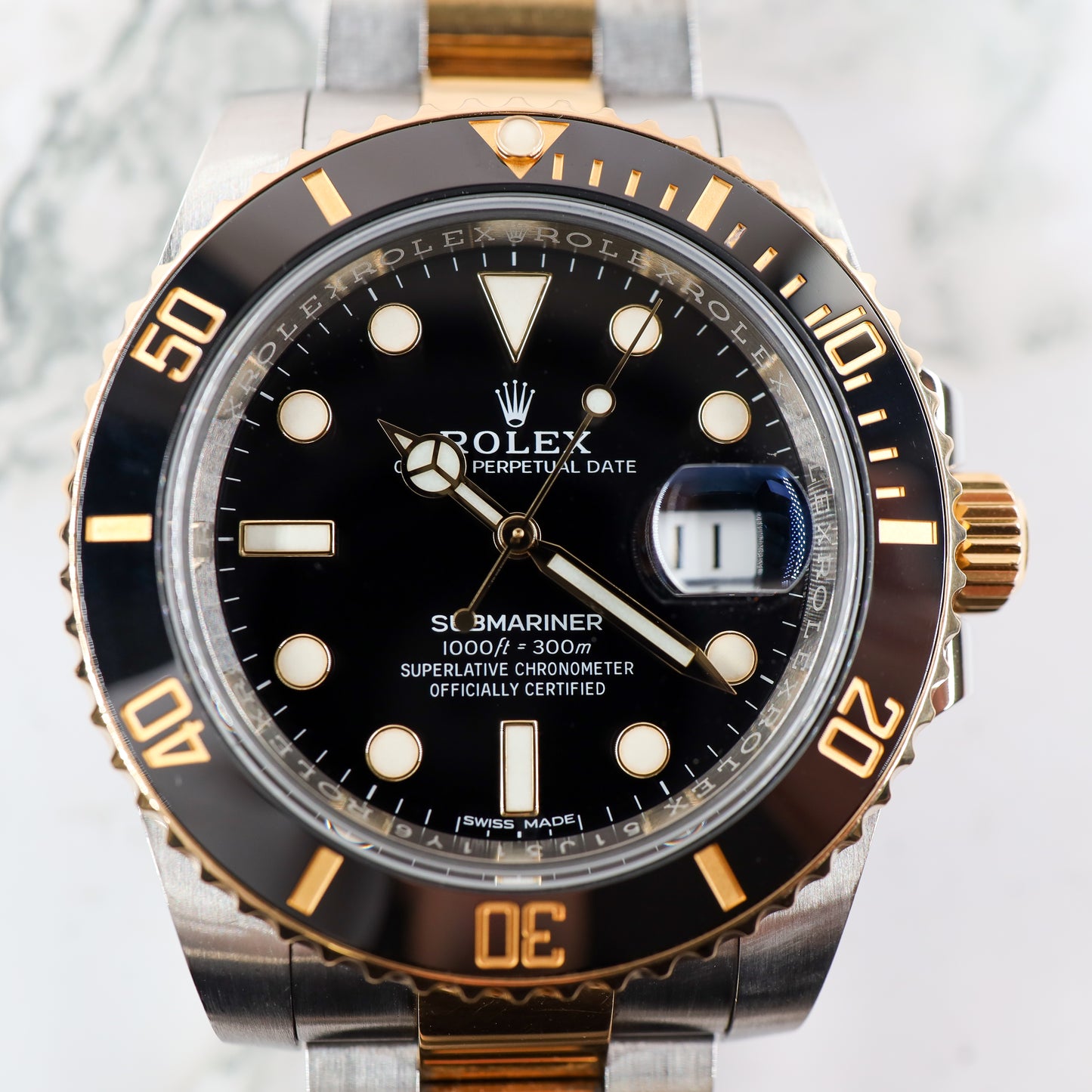 Rolex Submariner 116613LN with Card