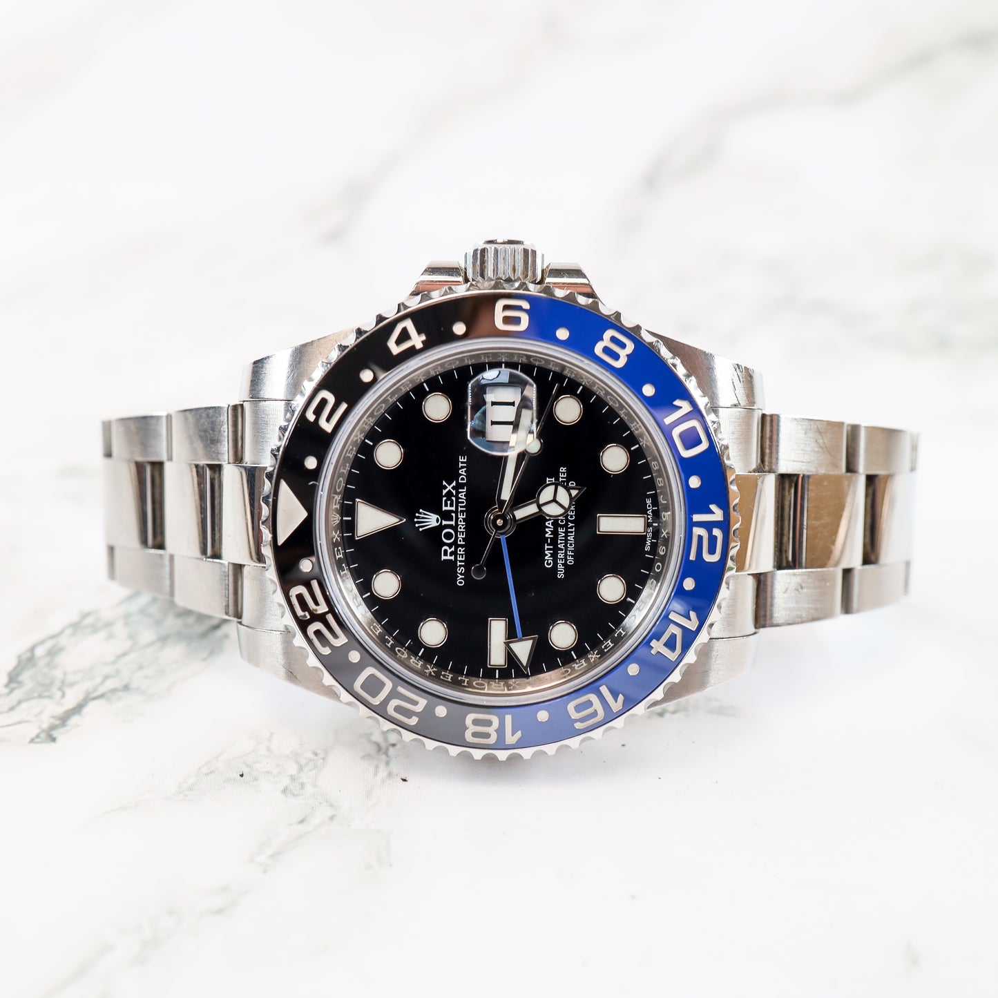 Rolex GMT-Master II 116710BLNR with Card