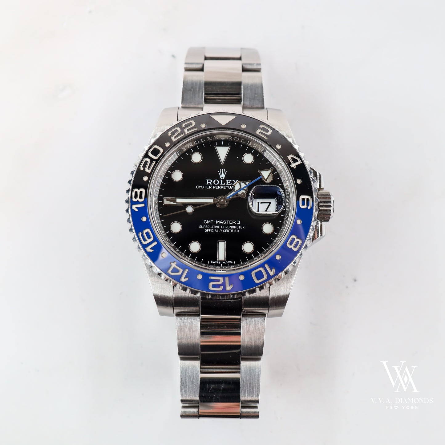 Rolex GMT-Master II 116710BLNR with Card