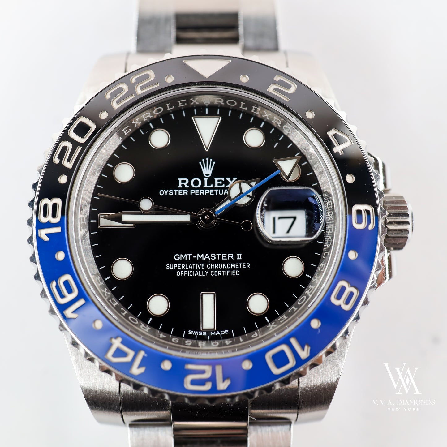 Rolex GMT-Master II 116710BLNR with Card