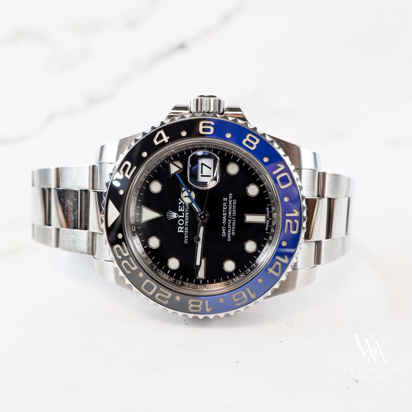 Rolex GMT-Master II 116710BLNR with Card