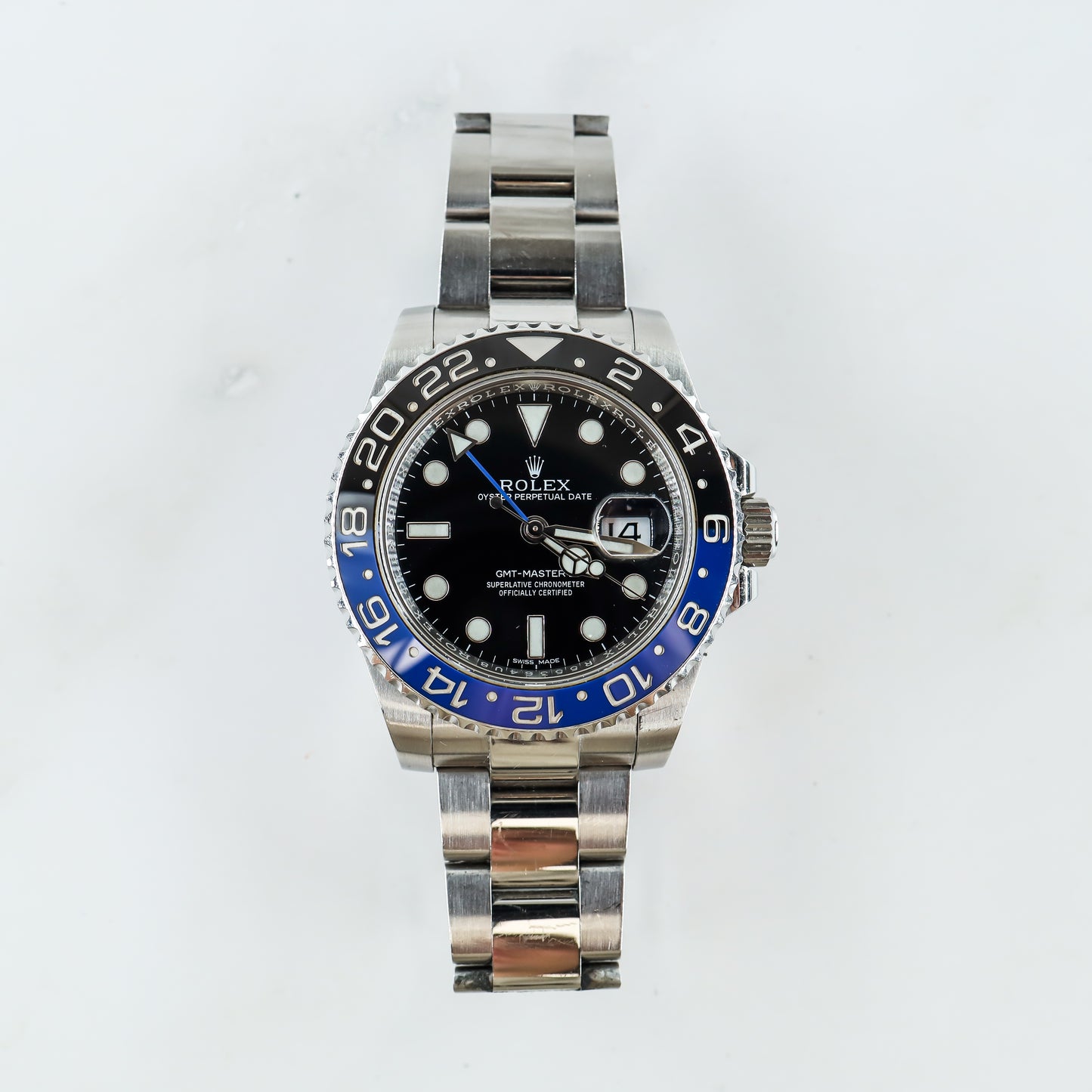 Rolex GMT Master II 116710BLNR with Card