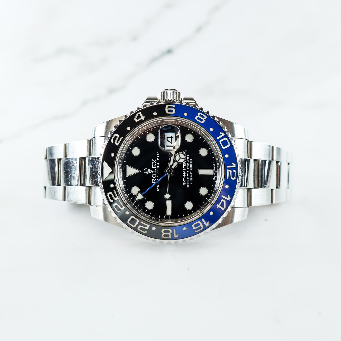 Rolex GMT Master II 116710BLNR with Card